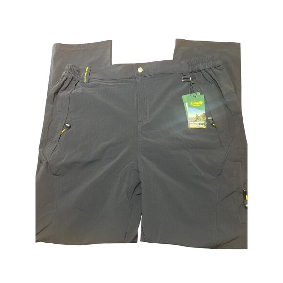 Lvshu High End Outdoor Originated Sports Style Nylon Pants Size XL Zippers NWT - Picture 1 of 5